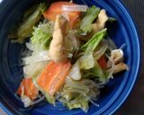 野菜炒め　ビーガン作り方4写真