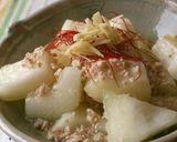 冬瓜の鳥そぼろあんかけ作り方10写真