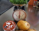 サバの味噌煮缶の簡単うまうまポテトサラダ作り方1写真