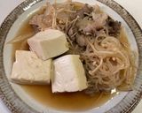 甘さ控えめ！＊あっさり肉豆腐の温玉のせ＊作り方6写真