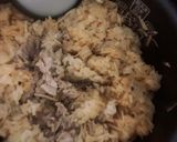 ピリッと辛いえのきとお肉の炊き込みご飯作り方6写真