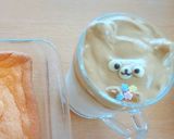 ダルゴナコーヒーでリラックマ♡作り方10写真