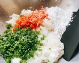 お好み焼き風山芋ボール作り方2写真