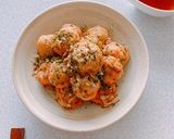 お好み焼き風山芋ボール作り方4写真