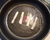 餃子の皮であんこ巻いちゃいました！作り方4写真