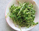 豆苗と南瓜のごま和え♪作り方1写真
