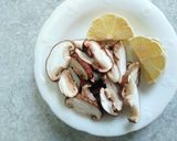 むね肉と椎茸のレモンホイル焼き♪作り方2写真