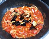 【本格的】揚ナスとベーコンのアラビアータ作り方4写真