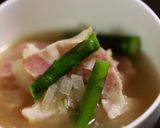 電子レンジで簡単！アスパラ玉ねぎスープ作り方9写真