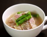 電子レンジで簡単！アスパラ玉ねぎスープ作り方8写真