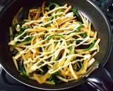 ☆大根とピーマンのマヨ醤油炒め☆作り方5写真