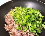 パクチー盛り沢山の簡単焼き飯作り方8写真