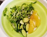 豆苗のごま風味サラダ作り方1写真