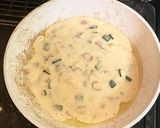HCMでズッキーニ入りのパンケーキ作り方5写真