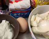 本当は秘密にしたいベイクドチーズケーキ★作り方1写真