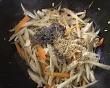 塩昆布きんぴら作り方3写真