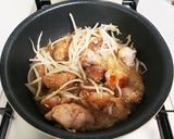 鶏肉ともやしの甘辛ごま炒め作り方4写真