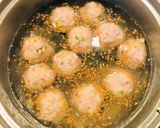 ふわふわ肉団子スープ・中華スープ作り方4写真