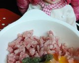 リカちゃん♡三つ葉卵肉団子汁(青じそ味)作り方3写真