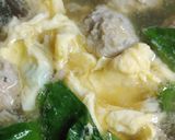 リカちゃん♡三つ葉卵肉団子汁(青じそ味)作り方15写真