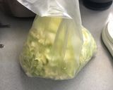 春キャベツの塩昆布和え作り方2写真