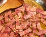 ベーコンとケッパーの柚子胡椒風味パスタ作り方4写真