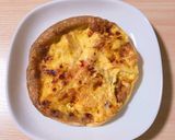 ダイソーシリコン型でつくるキムチ卵焼き作り方7写真
