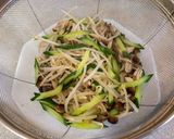 しめじと胡瓜ともやしの超簡単常備菜作り方4写真
