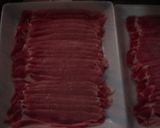 薄切り豚肉でやわらかトンカツ★作り方1写真