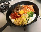 スキレット大活躍！簡単韓国石焼ピビンバ作り方3写真
