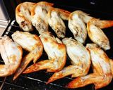 鶏手羽先のガリマヨ醤油あんかけ焼き。作り方2写真