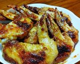 鶏手羽先のガリマヨ醤油あんかけ焼き。作り方6写真