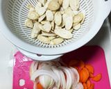 ごぼう・にんじん・玉ねぎのポタージュ作り方1写真