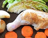 鶏と野菜の蒸し煮モロッコ風、ハリッサ添え作り方4写真