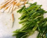 ピーマンとちくわとじゃこの炒め物*常備菜作り方1写真