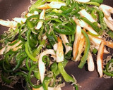 ピーマンとちくわとじゃこの炒め物＊常備菜作り方3写真
