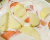 豆乳からつくる●鶏肉と根菜の豆乳鍋作り方2写真