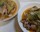 豚こまナストマトのコンソメ煮作り方7写真