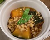 ♡ホクホク！かぼちゃのそぼろあんかけ♡作り方8写真