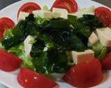 豆腐とワカメのサラダ作り方6写真