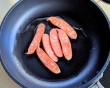 チョリソーとニラの旨辛焼きそば作り方6写真