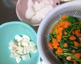 根菜のナムル風サラダ作り方1写真
