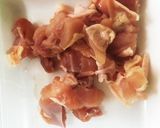 簡単！フライパンで炒めて鳥唐揚げ！作り方1写真
