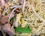 塩焼きそば作り方2写真