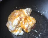ベーコンエッグのパスタ作り方1写真