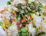 春だね〜*さっぱり！鮭ご飯作り方5写真