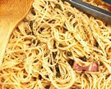 ベーコンとケッパーの柚子胡椒風味パスタ作り方6写真