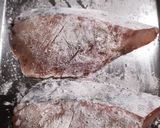 ぶりの照り焼き☆やみつきニンニク風味作り方1写真