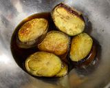 なすの焼き浸したっぷりの青しそと🎶作り方3写真