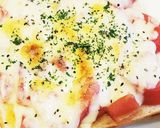 シンプル☆トマトとチーズのトースト作り方5写真